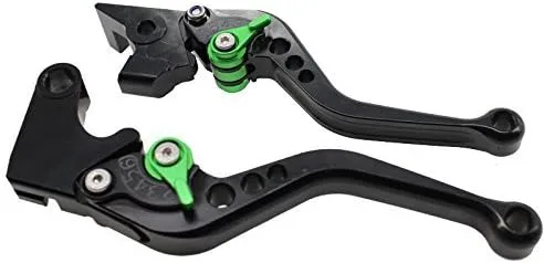 Vista 20 de Palancas Fxcnc de freno y embrague para carreras, Palanca negra con ajuste negro.