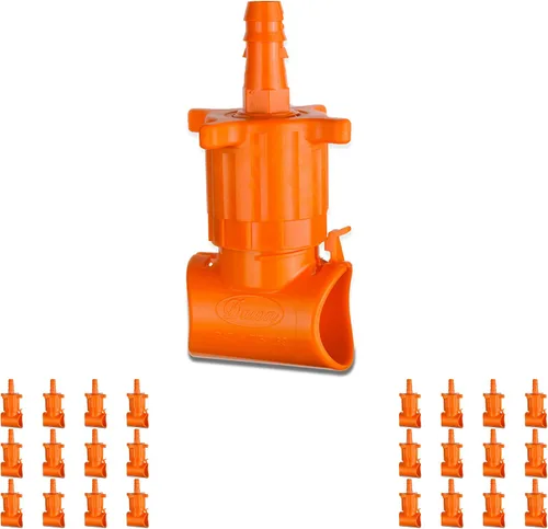 Vista 2 de Dawn Industries KT010SW-S, Poly Tool-Less Saddle Tee: 1" PE x Swing/Funng Straight, KwikTap Plastic Sillines, fabricado en Estados Unidos (1 unidad)