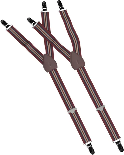 Vista 4 de KK & Jay Supply Co. Shirttail Garters - Camisa a rayas