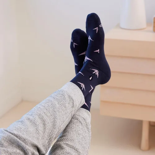 Vista 7 de Conscious Step Calcetines de algodón orgánico de comercio justo para mujer, paquete de 3, cada par ayuda a apoyar a nuestros socios humanitarios