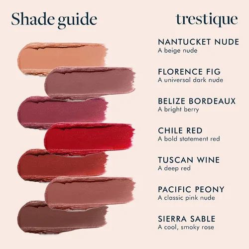 Vista 4 de TRE'STIQUE Lápiz labial mate, lápiz labial mate con bálsamo de brillo labial integrado, juego de delineadores de labios 2 en 1 con lápiz labial