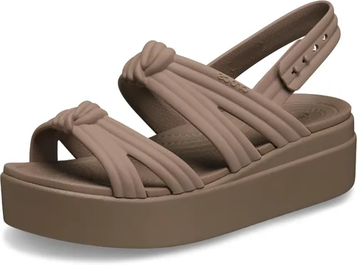 Vista 24 de Crocs Brooklyn - Sandalias de plataforma baja para mujer