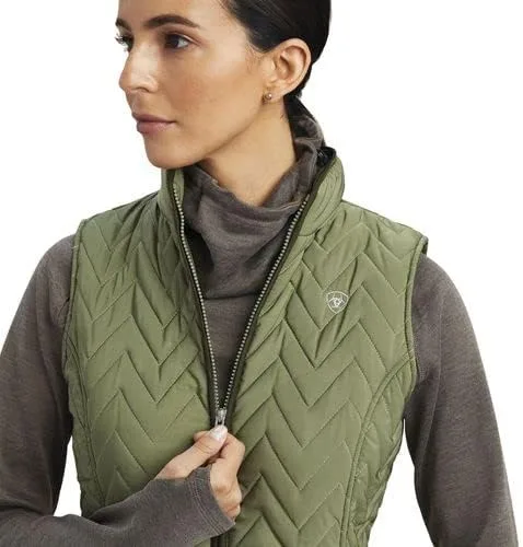 Vista 5 de ARIAT Ashley - Chaleco aislado para mujer, Mora marrón