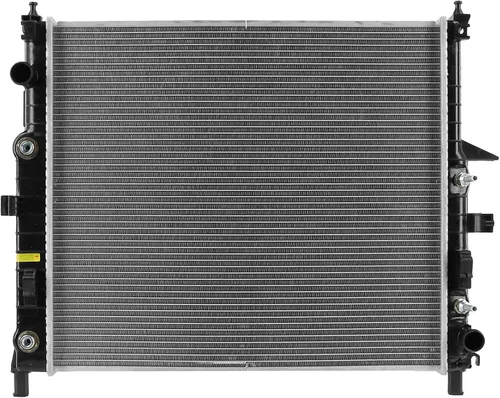Vista 68 de SCITOO Conjunto de radiador de aluminio refrigerante del motor para 1986-1994 para Nissan D21 2.4L 3.0L 1987 para Nissan para Pathfinder 2.4L