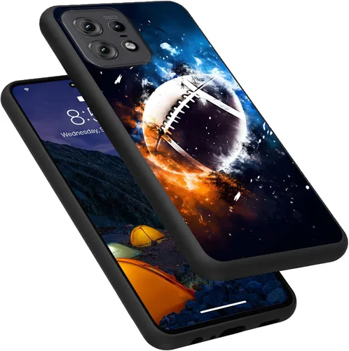 Vista 180 de Funda para Motorola Moto G Stylus 4G 2023, delgada y ligera, de silicona de TPU suave, color negro, ultrafina, para Motorola Moto G Stylus 4G 2023