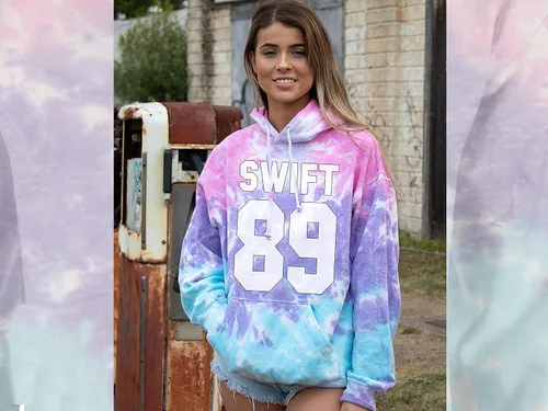 Vista 2 de Expression Tees Swift 89 Birth Year Music Fan Era Midnight Lover - Camiseta para mujer