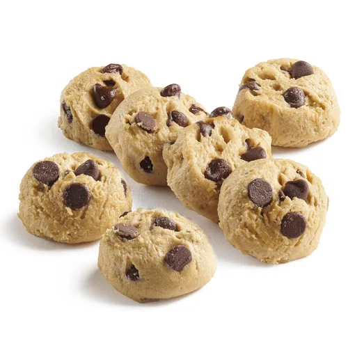 Vista 13 de David's Cookies - Masa para galletas congeladas y preformadas de mantequilla y pecanas, listas para hornear, 96
