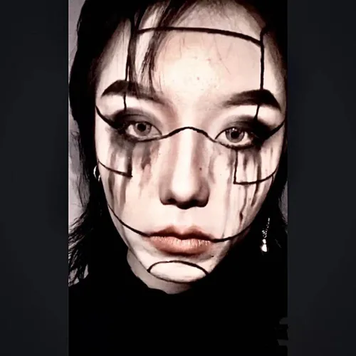 Vista 7 de Mysense Sombra de ojos negra mate sola,Sombra de ojos de polvo fino prensado,Maquillaje de ojo negro de larga duración de alto pigmento para día