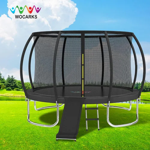 Vista 3 de Almohadilla para Trampolín, 10ft 12ft 14ft 15ft 16ft Almohadilla de Seguridad de Repuesto para Trampolín, Impermeable y Resistente al Desgarro