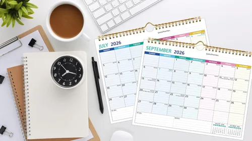 Vista 7 de Calendario de pared 2026-2028 – julio 2026 – junio 2028, calendario de 2 años 2026-2028, 11 x 8.5 pulgadas, calendario 2026 de 24 meses, calendario