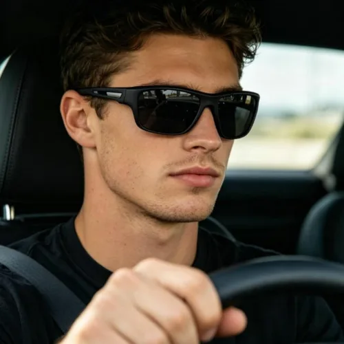 Vista 4 de willochra Full lens Polarized Reading Sunglasses for Men Driving Running Sports Reader Square UV Protection Style Unisex