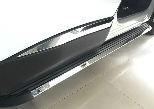 Vista 6 de FANTE 2 protectores de pedal lateral para estribos laterales Nerf para Mercedez Benz GLB 2020-2022