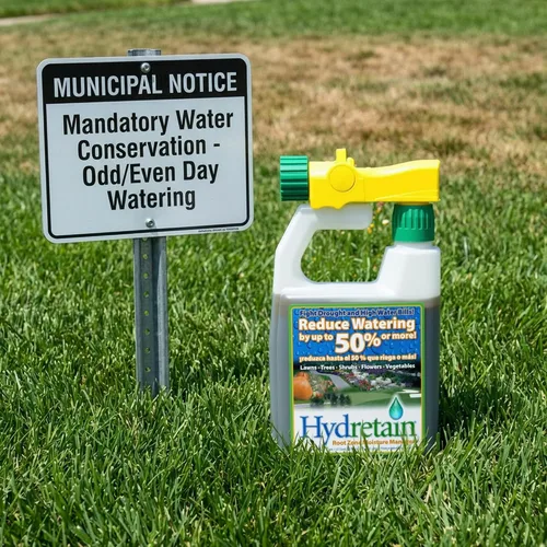 Vista 8 de Hydretain Root Zone Moisture Manager - Convierte la humedad del suelo en agua utilizable para plantas para protección contra la sequía, reduce