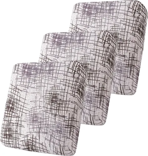 Vista 17 de Smiry Fundas de cojín de sofá estampadas, fundas elásticas suaves para sofá, fundas de sofá lavables antideslizantes, protector de muebles para Beige