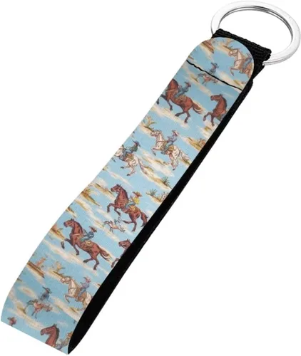 Vista 21 de INSTANTARTS Llavero automático Lanyard Hand Wrist Lanyard Correa de muñeca con anillo de metal