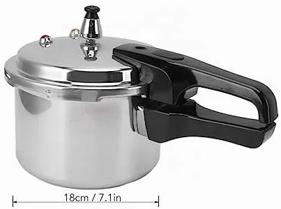 Vista 6 de Mini olla a presión de acero inoxidable, 3L Olla de presión de acero inoxidable Rendimiento de grado alimenticio para estufa de gas