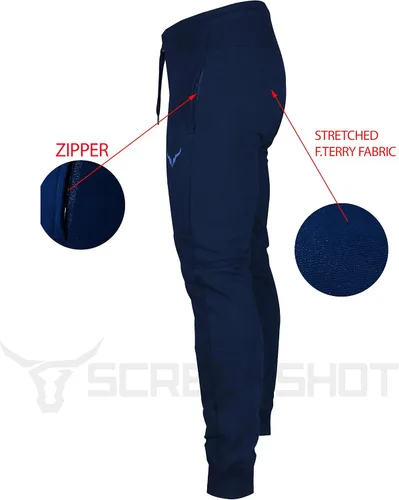 Vista 4 de SCREENSHOT - Pantalones de entrenamiento para hombre