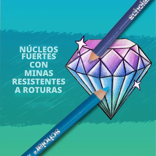 Vista 6 de Prismacolor Scholar - Juego de arte de manga, suministros de arte que incluyen lápices de colores, marcadores de punta de bala y pincel, lápices
