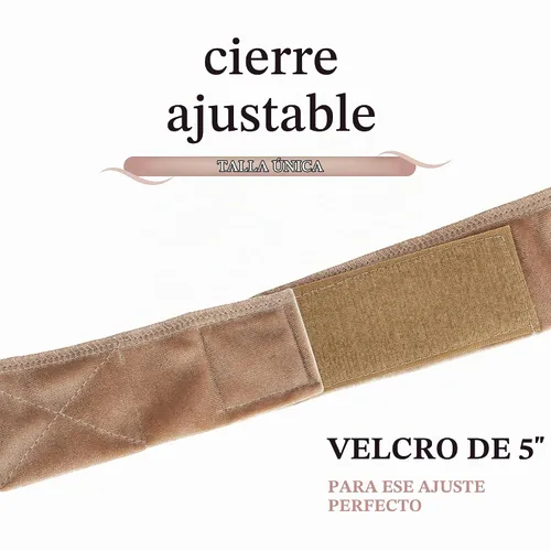 Vista 3 de MainBasics Banda de agarre para peluca para mantener las pelucas en su lugar Diadema ajustable de terciopelo para peluca (beige)