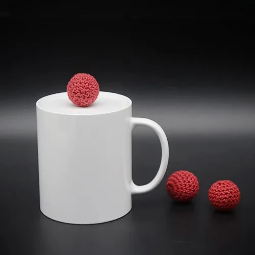 Vista 2 de ZQION Taza Chop Cup Tazas magnéticas Tazas mágicas y bolas Trucos de magia Primer plano Trucos de magia Escenario Mentalismo mágico Magia