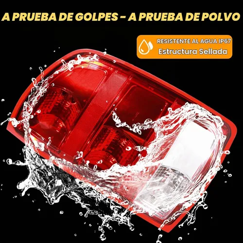 Vista 5 de Luces traseras compatibles con GMC Sierra 1500 2500 3500 HD 2007