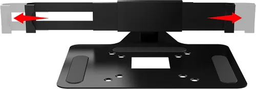 Vista 3 de CTA - Placa de seguridad para laptop, placa universal ajustable compatible con VESA para MacBook Air/Pro, HP, Dell, Asus, Lenovo, Acer y otras