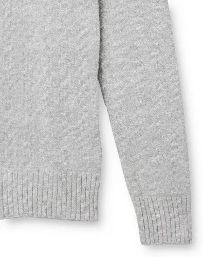 Vista 7 de Tienda Essentials - Suéter para mujer (100% algodón), diseño de cuello redondo