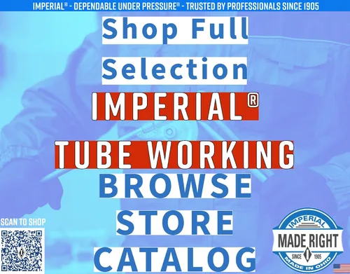 Vista 8 de Imperial Tool 364FHA08 - Doblador de tubo tipo palanca para tubos de 1/2" de diámetro exterior