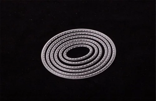 Vista 3 de Mvchifay Plantillas de metal para álbumes de recortes, herramienta de bricolaje para manualidades, acero al carbono, plantilla de estampado
