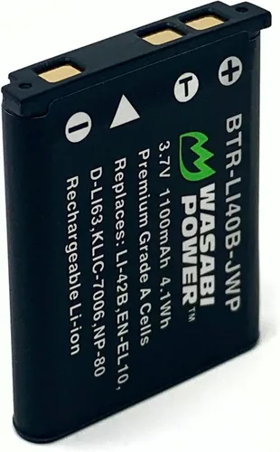 Vista 5 de Wasabi Power Batería (paquete de 2) y cargador para Kodak KLIC-7006, LB-012 y Kodak PIXPRO FZ55, FZ53