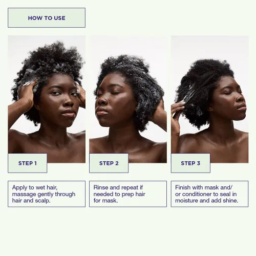 Vista 3 de Maria Nila True Soft, Moisturizing Shampoo For Dry Brittle Hair, Argan Oil Remoisturises & Reduces Frizz, 100% Vegan & Sulfate/Paraben free