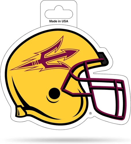 Vista 39 de Rico Industries NCAA - Calcomanía para casco de corte en forma de 4.75 x 5 pulgadas