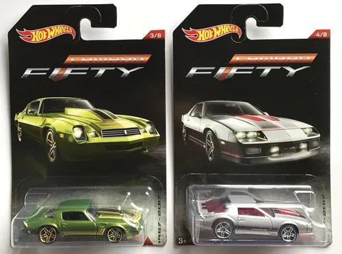 Vista 4 de Hot Wheels Camaro Fifty 1967 – Juego de 8 automóviles exclusivo de 2017