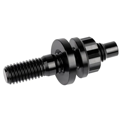 Vista 6 de Tornillo de titanio M8 M10x45 54 55 2.559 in paso 1.25 Kit de pernos de escape automotriz Kit tornillos, tuercas y arandelas Kit de 4 piezas