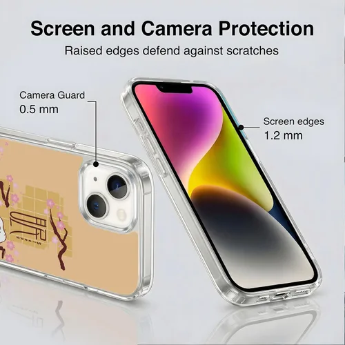 Vista 136 de Carcasa de gel para iPhone 7 Plus/iPhone 8 Plus, diseño de Snoopy Oriental de Peanuts, Badges
