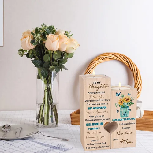 Vista 3 de Regalos para hija de parte de mamá: regalos únicos de cumpleaños de Navidad, ideas de regalo para hija adulta para el día de la madre, graduación