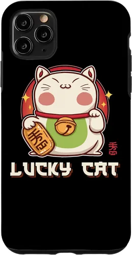 Vista 13 de Funda para iPhone 16 Maneki Neko Waving Cat Lucky Feline Lucky Kawaii Anime