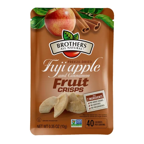 Vista 11 de Bocadillo Crocantes de manzana Fuji de Brothers-All-Natural