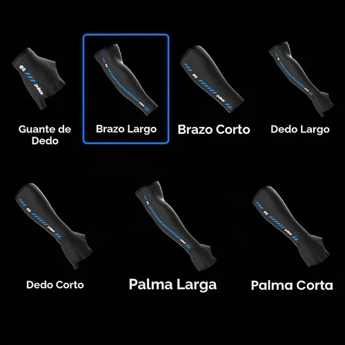Vista 8 de Pulsar Gaming Gears Manga larga para brazo para juegos Negro
