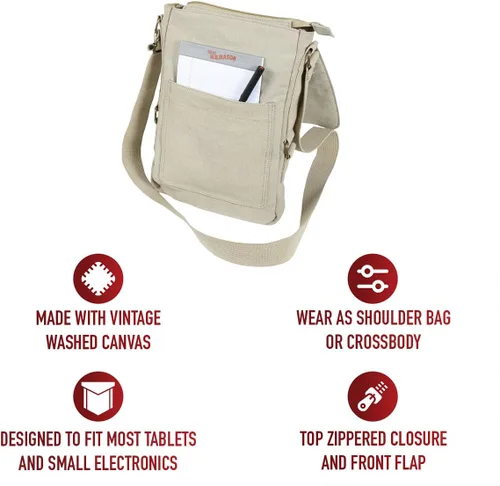 Vista 31 de Rothco bolsa de tela tecnología militar estilo antiguo