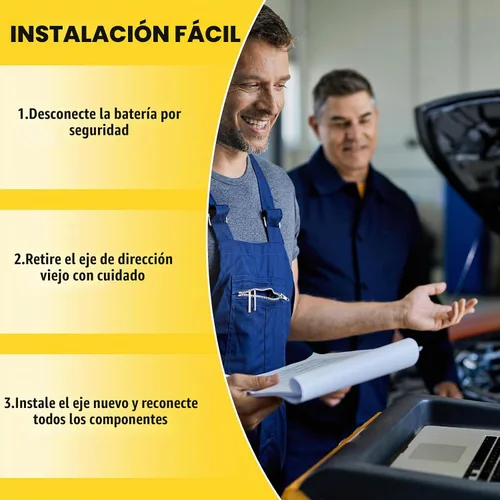 Vista 7 de TUCAREST Columna de eje de dirección intermedia 425-W01 compatible con Chevy S10 99-03 (para RWD, 2 puertas) 99-04 Tracker / 99-05 Su-zuki Grand