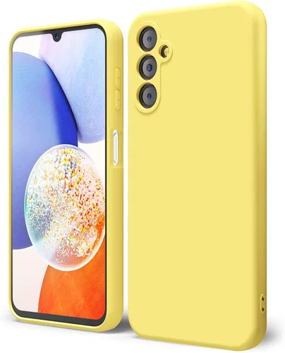 Vista 281 de oakxco Funda para teléfono Samsung Galaxy A12 con agarre de silicona líquida, linda delgada fina suave cubierta de gel de goma TPU lisa para mujeres