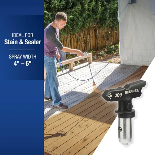 Vista 2 de Graco TRU209 TrueAirless 209 - Punta de pulverización, color negro, plateado
