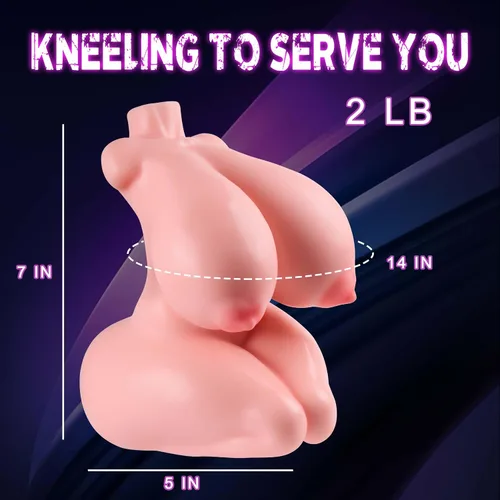 Vista 2 de Muñecas sexuales de 2 libras para hombres, juguetes sexuales para adultos, madurador masculino, coño de bolsillo, sexo completo con vagina y anal