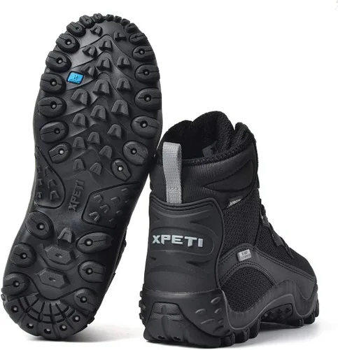 Vista 5 de XPETI Botas de senderismo Dimo Mid impermeables antideslizantes para mujer