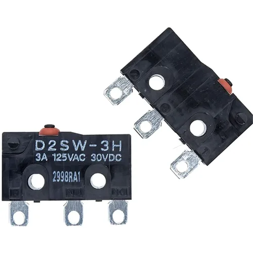 Vista 3 de Switch 5PCS Touch Switch D2SW-3H Holding Brae Switch Sealed 3 Feet Micro Switch Waterproof and Dustproof 3A 125V