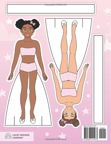 Vista 2 de Cut out paper dolls Best friends (Fashion Paper Dolls)