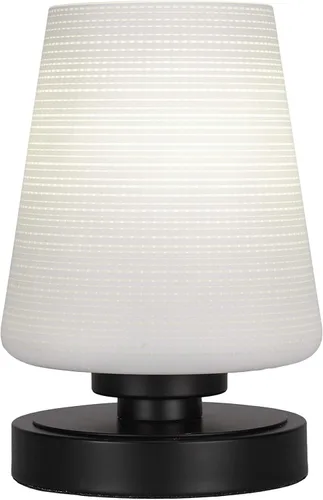 Vista 29 de Luna - Lámpara de mesa con 1 luz en granito oscuro (51-DG-300)