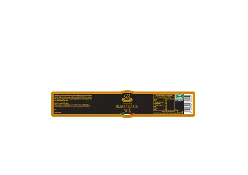 Vista 2 de La Rustichella - Paté de trufa negra 3.17 oz (90 gr) - 100% fabricado en Italia Vegano, sin gluten, sin colesterol