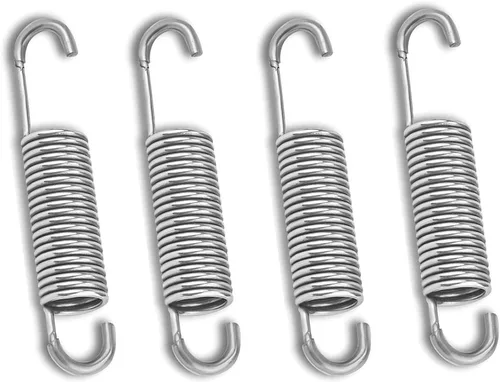Vista 6 de 2 resortes reclinables de repuesto de acero inoxidable de 3-5/8 pulgadas para sofá reclinable, estilo gancho de cuello largo, piezas de repuesto 2